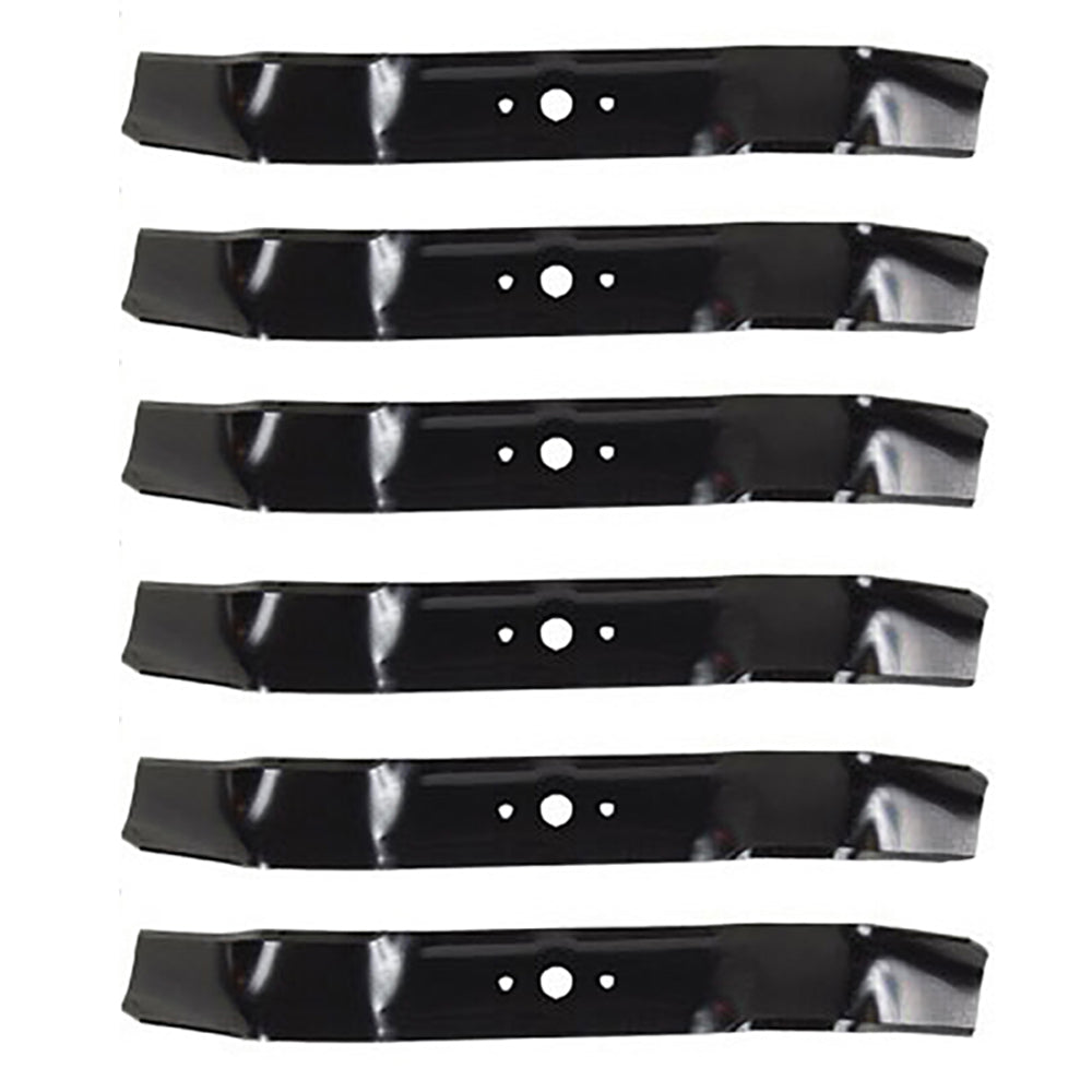 Qty 6: 21" Mulch Mower Blade Fits MTD Replaces 742P04101