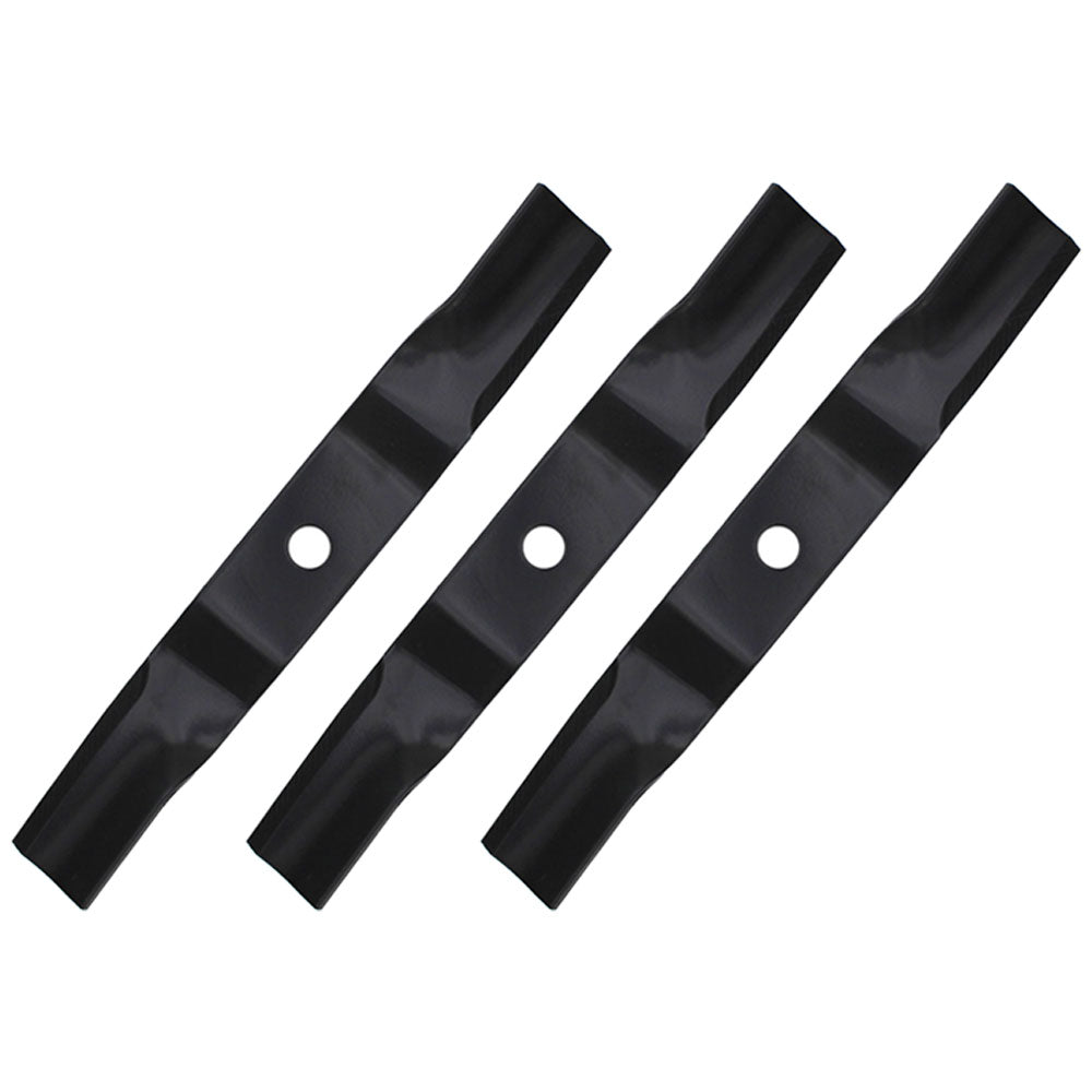 54" Cut Heavy Duty Fits Kubota Blades Set of 3 Code K5619-34350 Full 1/4" Thick