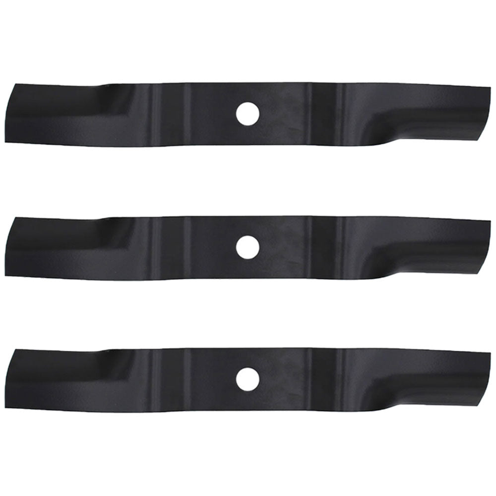 3 XHT Heavy Duty Blades Fits Kubota K5619-34330 Zd221 Zg227 K5351-99040 54" Deck