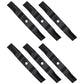K5351-99040 (6-Pack) High Lift Mower Blades Fits Kubota RCK54P-227Z RCK54P-321Z