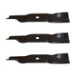 Set of (3) Replacement Mower Blade Fits John Deere Models TCU30315