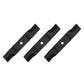 Set of (3) Replacement Mower Blade Fits John Deere Models TCU30315