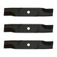 Set of (3) Replacement Mower Blade Fits John Deere Models TCU30315
