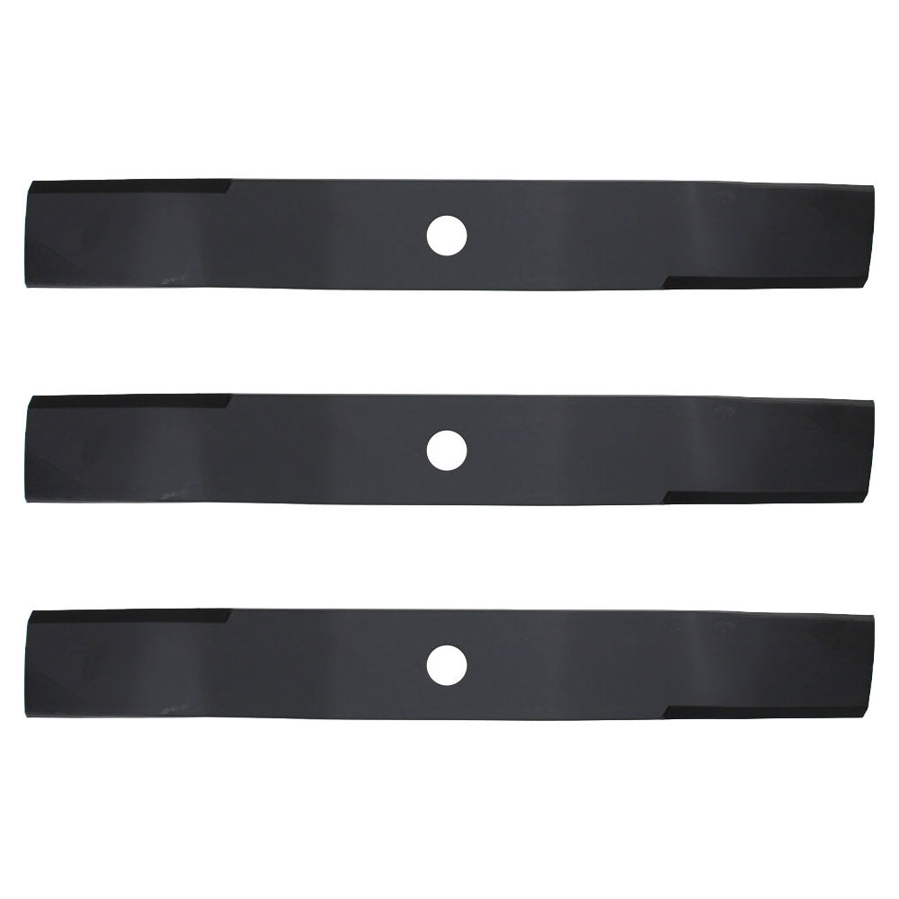 3 Blades Fits John Deere TCU30316 M136195 54" 7 Iron Decks