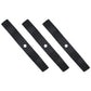 54" 10072 7 Iron Lawn Mower Blade Set 3 Fits John Deere M136195 TCU30316
