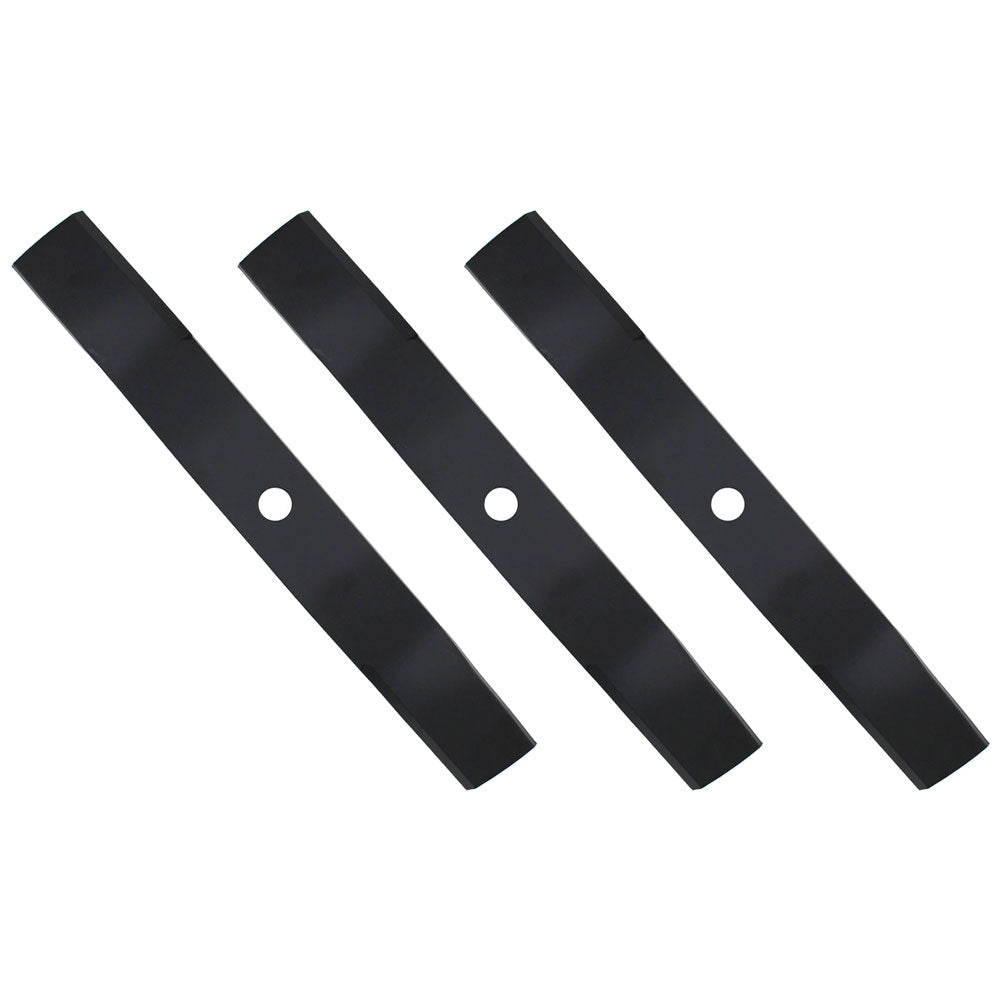54" 10072 7 Iron Lawn Mower Blade Set 3 Fits John Deere M136195 TCU30316