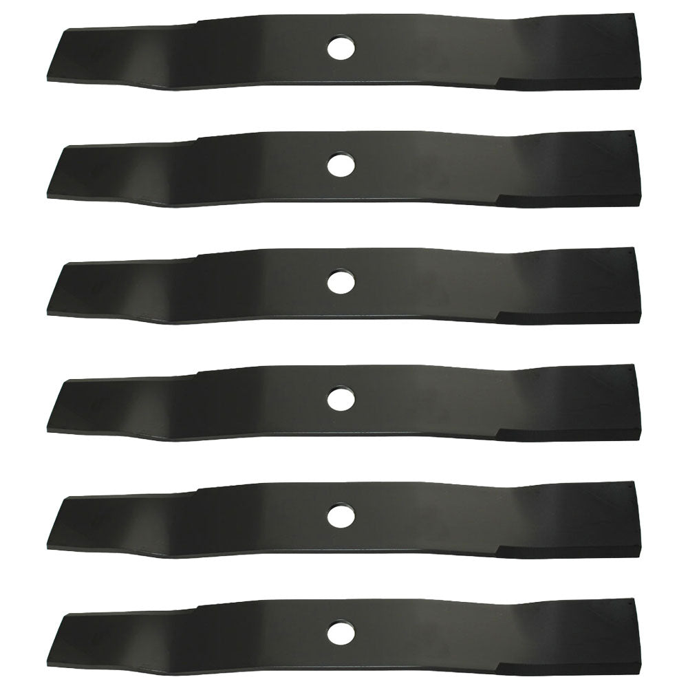 6 Pack Lawn Mower Blades Fits John Deere M136195 TCU30316
