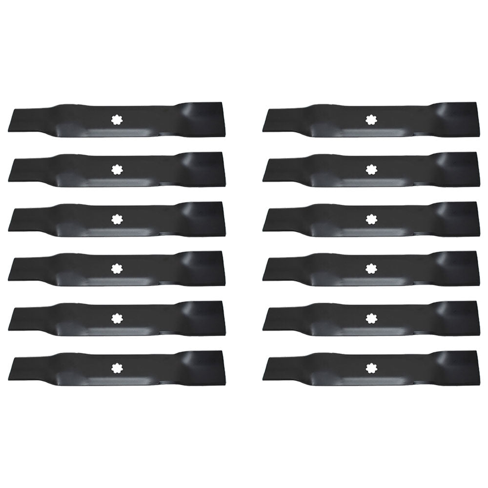 Qty 12: 48" Mower Blade Fits John Deere Replaces 50-2081