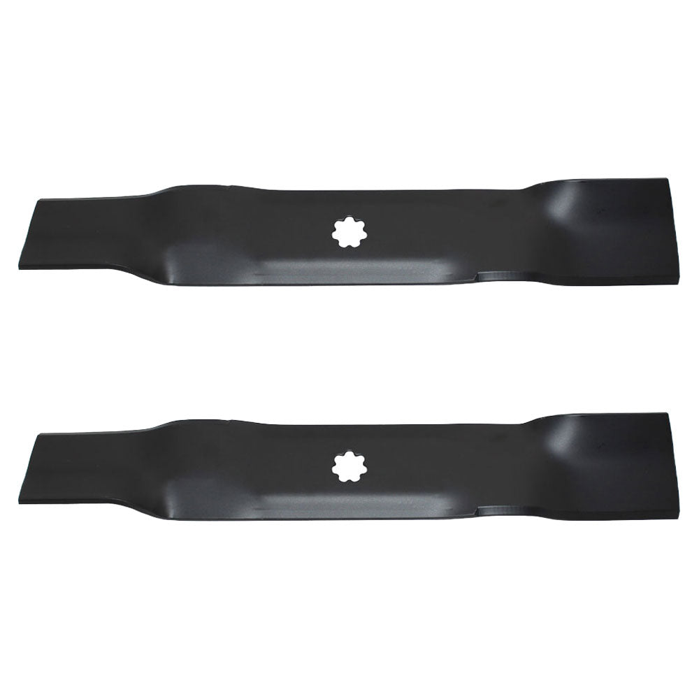330-445, 92-104 Two (2) Mower Blades Fits John Deere LA130, LA140, LA145, LA155