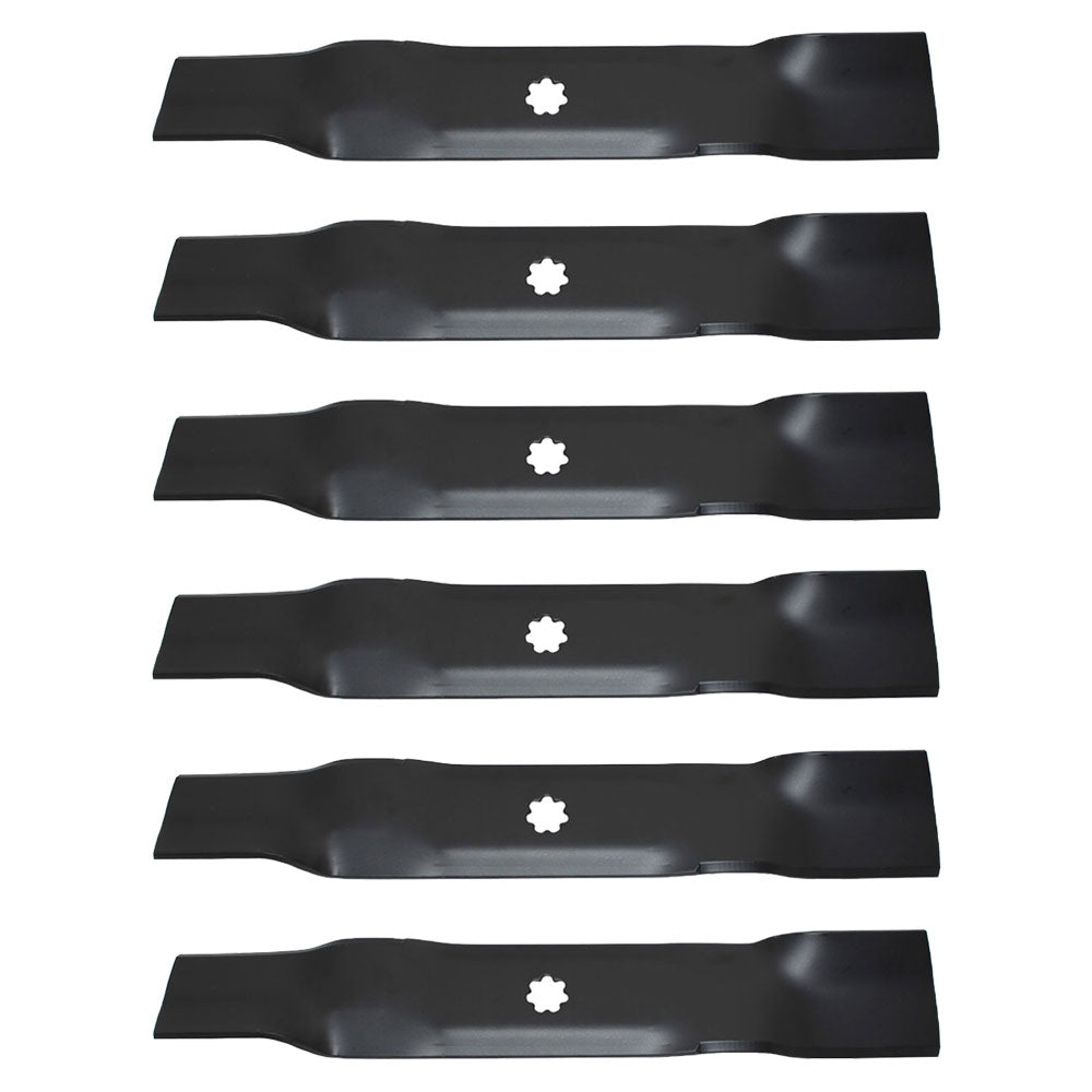 Qty 6: Mower Blade Fits John Deere Replaces 50-2081