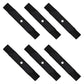 Set of 6 Fits John Deere 48" Lawn Tractor Mower Blades GX21784 GY20852