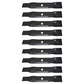 9 REPL HD BLADES Fits John Deere GY20852 GX21784 LA140 LA145 LA165 D140 D150