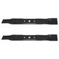 2pk Blades fits 42 Fits John Deere L100 L105 L107 L108 L110 L111 L118 L1742 D562