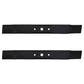 2 Mulching Blades for 42" Fits John Deere GX20249 L105 L100 L107 L108 L110 L111