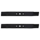 2 Mower Blades for 42" deck Fits John Deere L100 L108 L110 L111 L118
