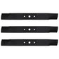 Qty 3: Mower Blades Fits Scotts Replaces lawn equipment for precision work
