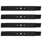 Qty 4: Mower Blade Fits Stens Replaces 330-615