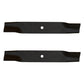 M84472 Two Mower Blades for 38" Deck Fits John Deere F510 F525 LT133 LT150