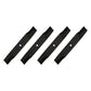 Qty 4: Mower Blades Fits John Deere Replaces M84472