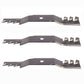 Qty 3: Mower Blade Fits Massey Ferguson Replaces 942-04053B