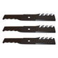 Zero Turn Mower Deck Mulch Blades - 48'' - IS1000Z IS1500Z IS600Z Fits Ferris