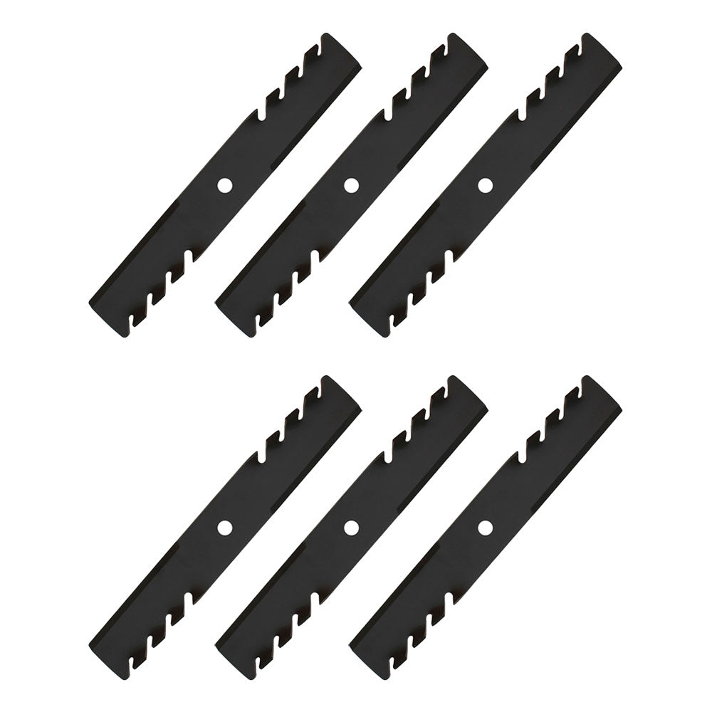 Qty 6: Mulching Blade Fits Yazoo/Kees Replaces 100340
