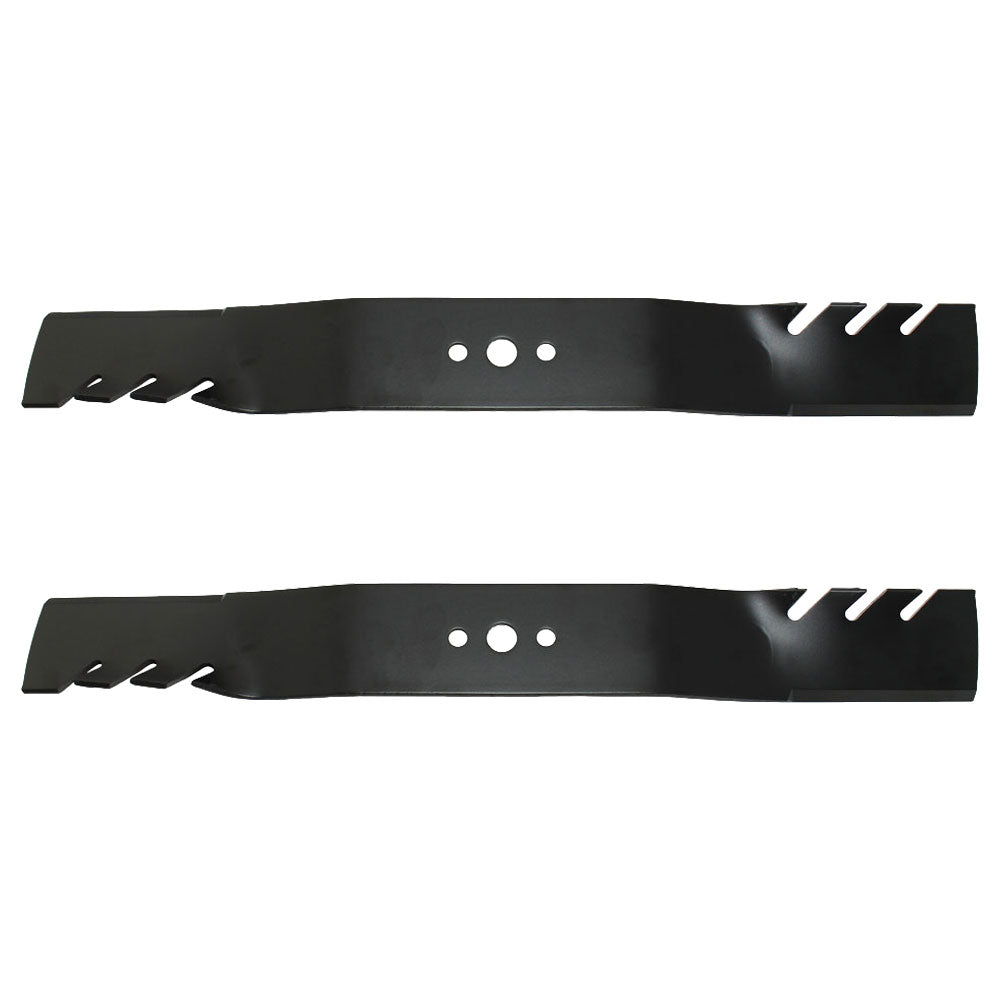 Qty 2: Toothed Mulching Blade Fits AYP Replaces 07133058000P