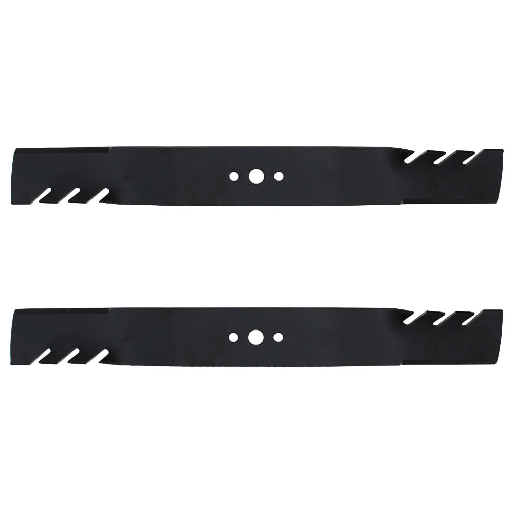 Qty 2: Toothed Mulching Blade Fits Husqvarna Replaces 133348