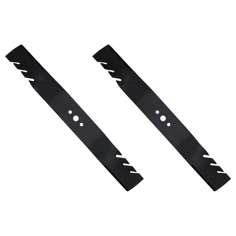Qty 2: Toothed Mulching Blade Fits Husqvarna Replaces 133348