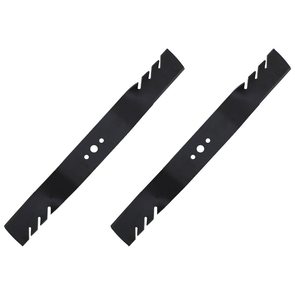 Qty 2: Toothed Mulching Blade Fits Craftsman Replaces 33275