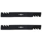 Qty 2: Toothed Mulching Blade Fits Poulan Replaces 532175064