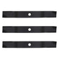 3PK Mower Blades Fits Kubota 60" Deck Models Repl K5371-99040