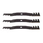 51-2495 Qty 3: Toothed Mower Blade
 Fits Windsor
