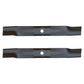 2 Pack Blades Fits John Deere 42" Cut AM137327 AM141032 AM141034 (12380)
