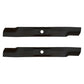 2 Bagging Blades 42" Fits John Deere X300 LA120 D110 AM137327 AM141034