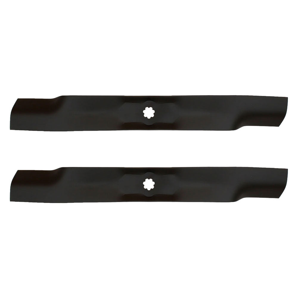 2Pk 12380 Blades Fits John Deere AM137327, AM141032, AM141034