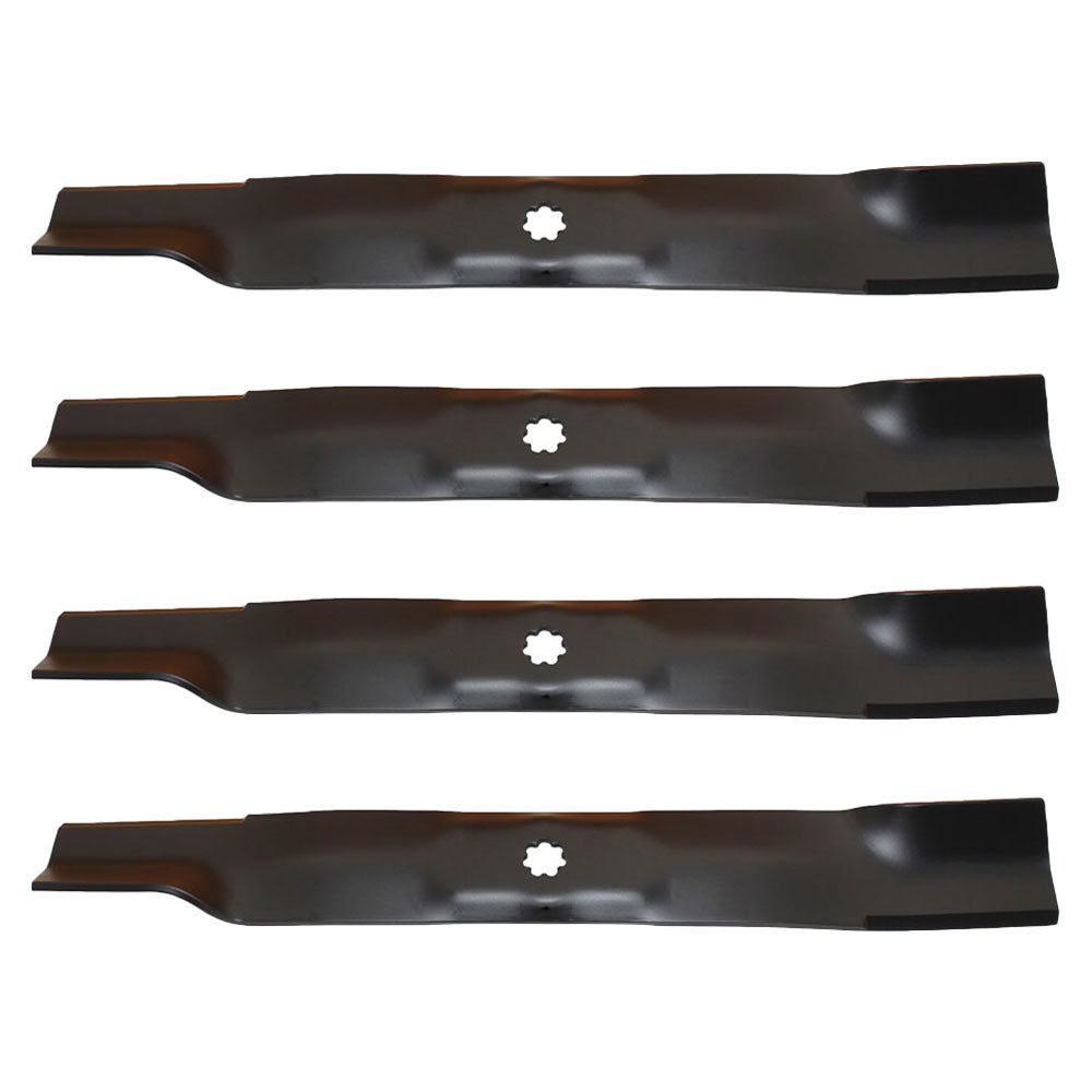 (4) 12380 Mower Blades Fits John Deere AM137327 AM141032 AM141034 42" Deck