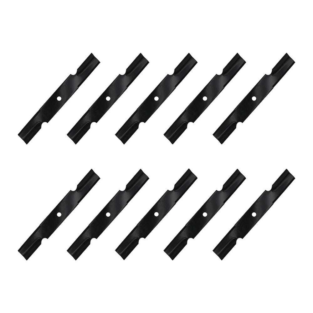 Qty 10: Notched Air-Lift Blade Fits Gravely Replaces 00450300
