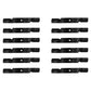 (12) High Lift Lawn Mower Blades Fits 36" 52" Scag 481711 48185