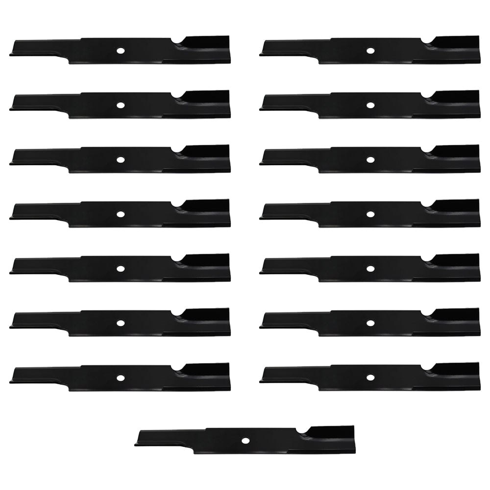 Qty 15: Notched Air-Lift Blade Fits Toro Replaces 1-633482