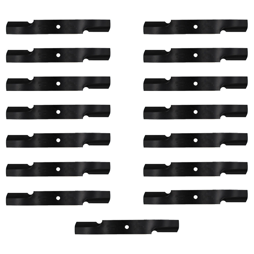 Qty 15: Notched Air-Lift Blade Fits Ferris Replaces 1521227