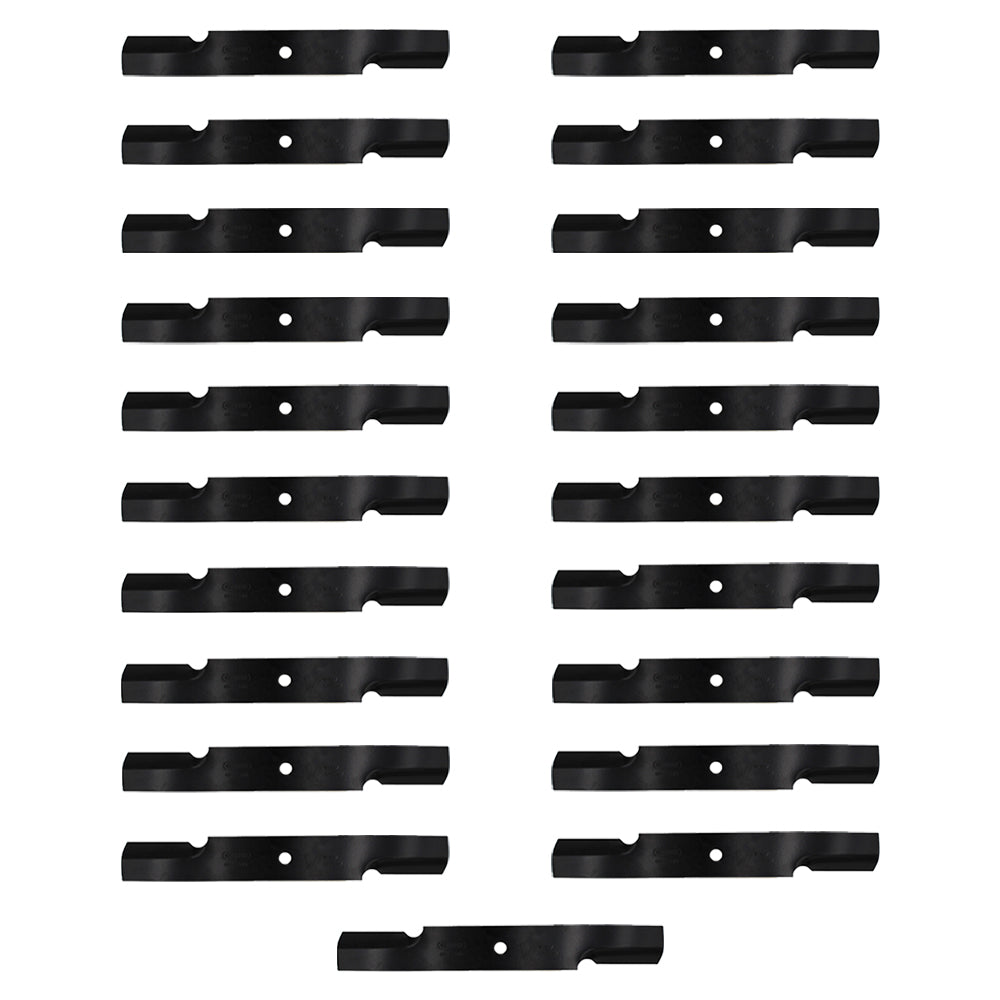 Qty 21: Notched Air-Lift Blade Fits John Deere Replaces AM104490