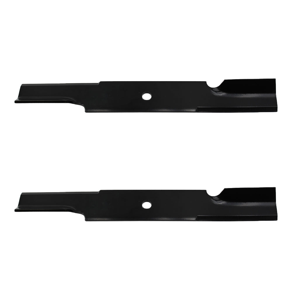 Qty 2: Notched Air-Lift Blade
 Fits Exmark Replaces 1-303146