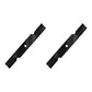 Qty 2: Notched Air-Lift Blade
 Fits Great Dane Replaces D18037