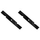 Qty 2: Notched Air-Lift Blade
 Fits Bunton Replaces 6294