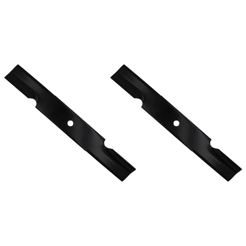 36" High Lift Lawn Mower 2 Blade Set 3" Wide HD 5/8" CH Fits Ferris