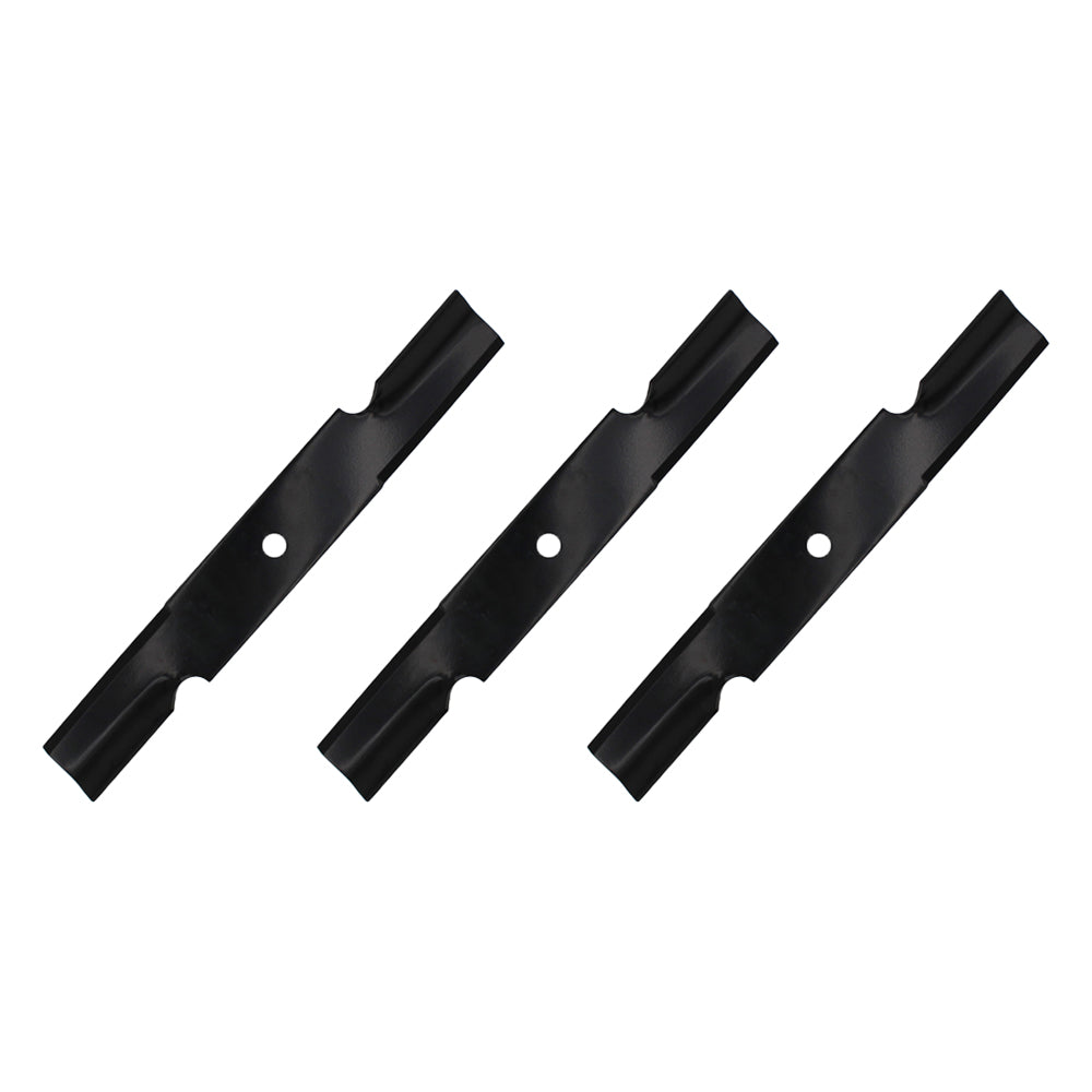 Set of 3 Commercial XHT 52" Mower blades to fit Fits Husqvarna Wright 71440001