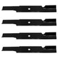 QTY 4: Notched Air-Lift Blade
 Fits Ferris Replaces 1521227