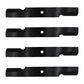 QTY 4: Notched Air-Lift Blade
 Fits Bad Boy Replaces 038-3000-00