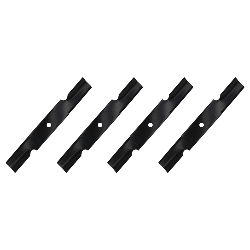 QTY 4: Notched Air-Lift Blade
 Fits Bad Boy Replaces 038-3000-00